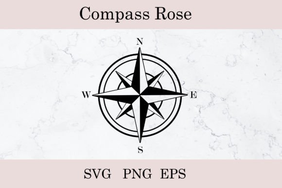 Download Compass SVG Silhouette Outline Clipart - Silhouette Collection
