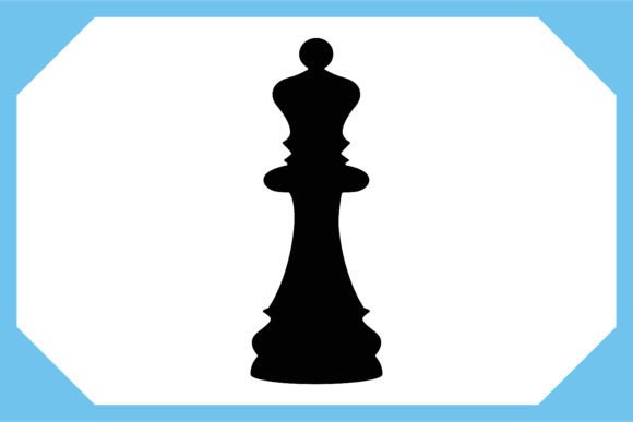 Download Chess Piece Black Silhouette 1 - Silhouette Collection