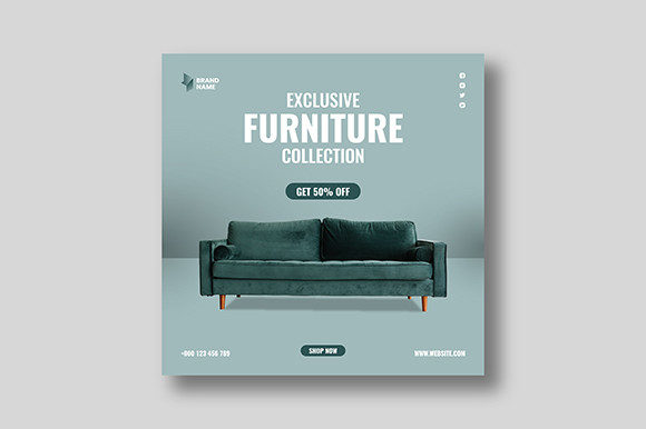 Download Furniture Product Social Media Post - Furniture Collection