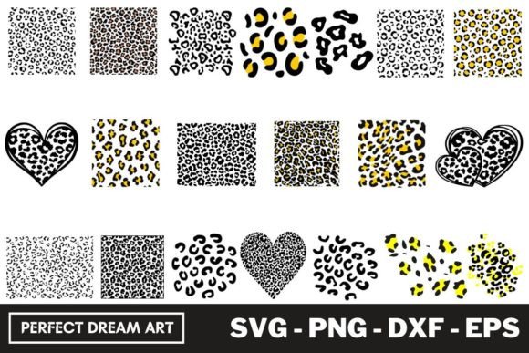 Download Leopard Pattern Silhouette Outline - Silhouette Collection